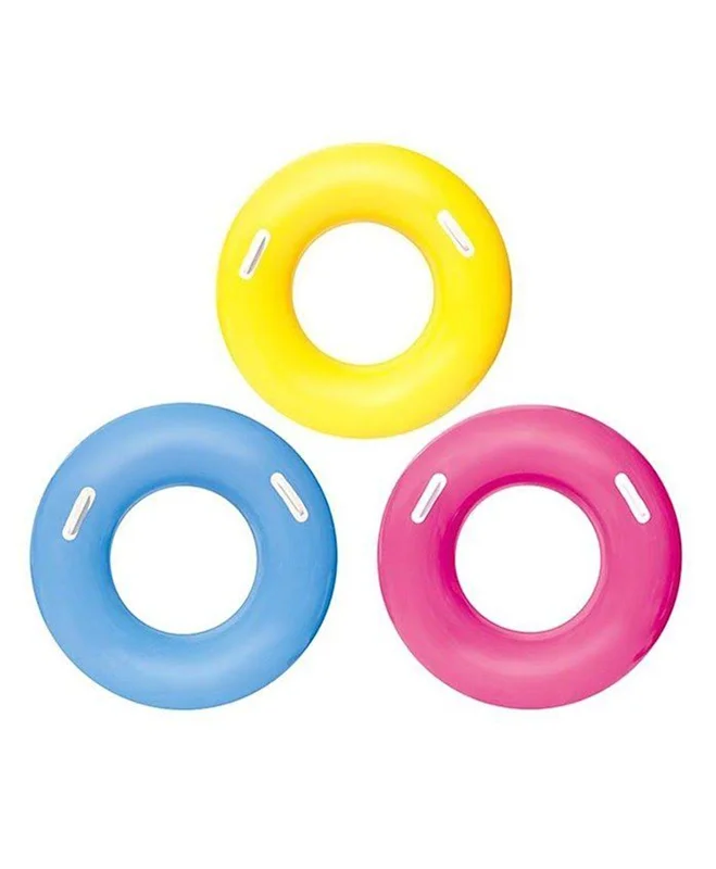 حلقه شنا بادی سه رنگ دارای دستگیره